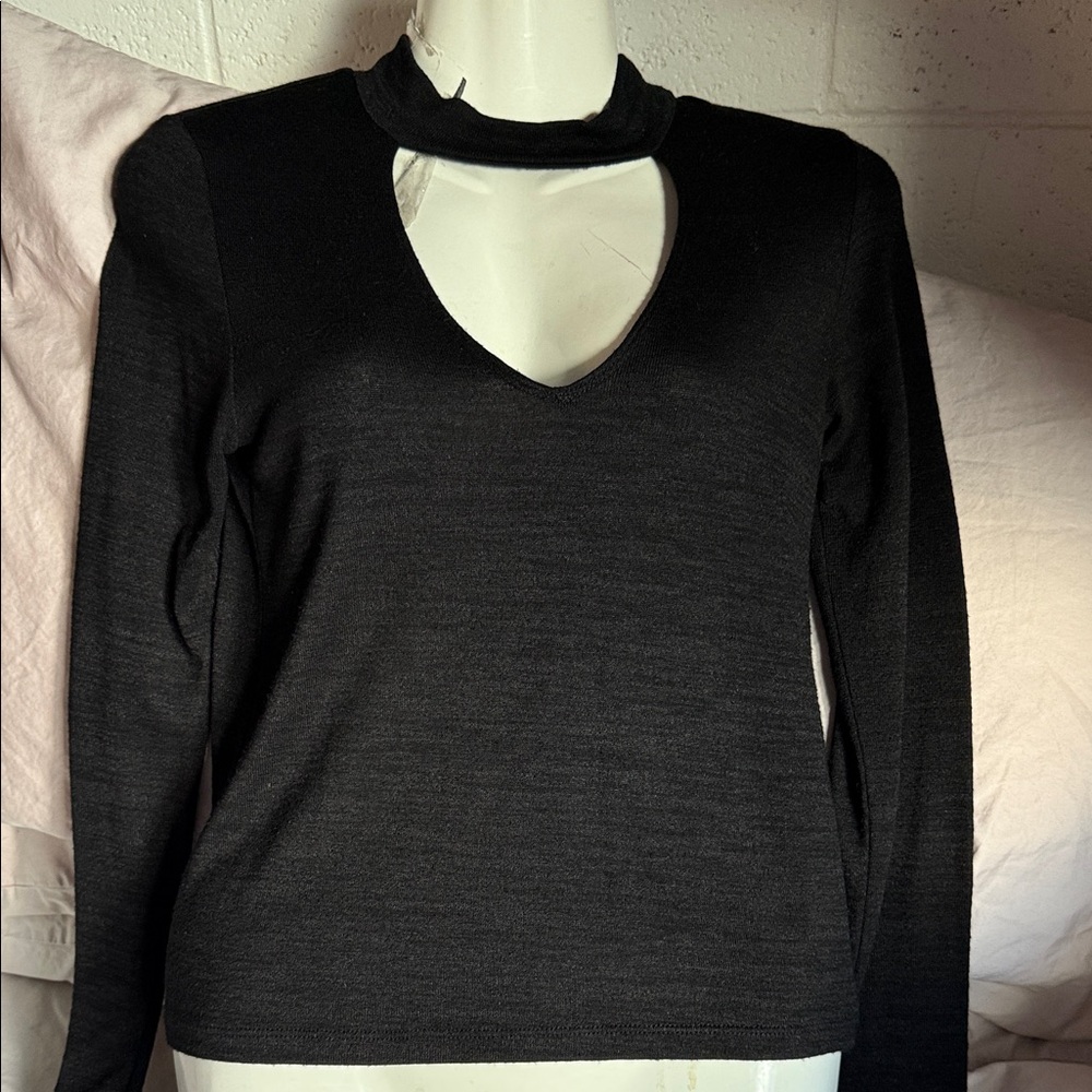 Wilfred Black Cut-Out top